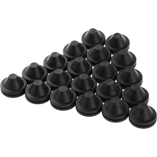 Home Accessories Insulated Rubber Tapered Seal Ring Grommets Inlet Outlet Case Box Plate Wire Cable Protector Plugs Dust Covers