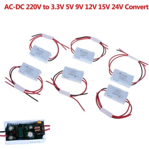 220V to 5V 1A18V 250ma12V400mA AC-DC Buck Module 5W Switching Power Supply 3V/5V/9V/12V/15V/24V Electrical equipment accessories