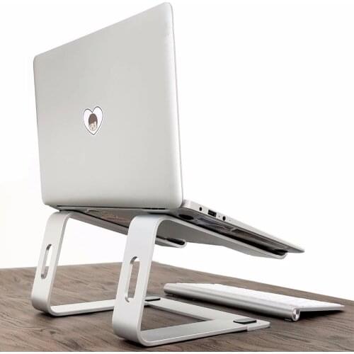 Newest Aluminium Heat dissipation Laptop Stand seat Portable Notebook Mount Support Base Holder For Macbook High Quality LN