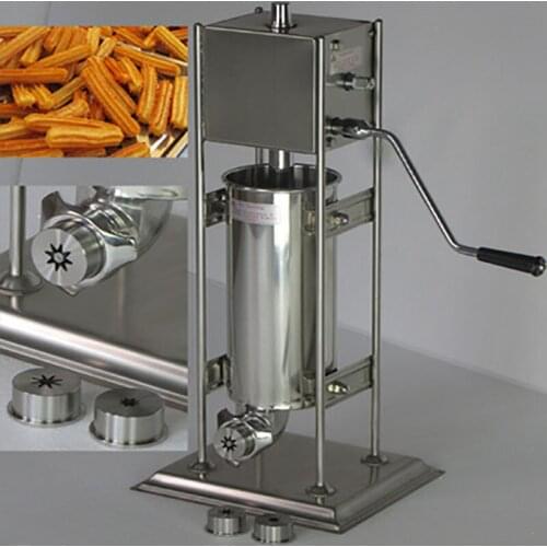 BG-5L Electric Spain churro machine spain donut machine Latin fruit maker;manual churros making machine Spanish snacks 5L 220v