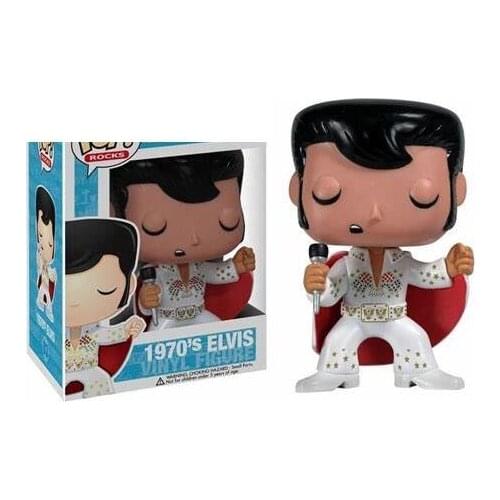 1970‘s Elvis 03# Vinyl Dolls Action figures Collection Model Toys for Children Birthday Gift