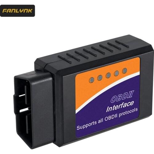 ELM 327 V 2.1 BT adapter Works On Android Torque Elm327 Bluetooth V2.1 Interface OBD2 / OBD II Auto Car Diagnostic-Scanner