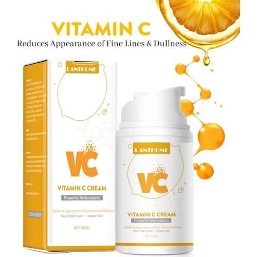 Sodium Salicylate Nicotinamide Vitamin C Emulsion VC Skin Care Facial Cream Orange Face Creams Essence Whitening Moisturizing