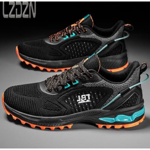 Mountain Bike Riding Bicycle Outdoor Climbing New Style 2021 Summer Breathable Casual Trendy Mens Sports Net Shoes For Running