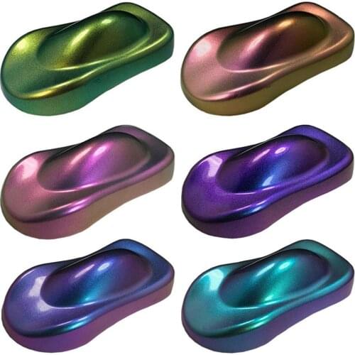 Chameleon Pigments Acrylic Paint Powder Coating Dye For Car Automotive Painting Decoration Arts Craft Nail 10g Chameleon Powder