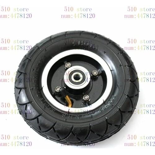 Tire Size 8X2" and Inner Tube 200X50 Full inflation Wheels Tyre for Electric Scooter Wheel Chair Truck Pneumatic Trolley Cart