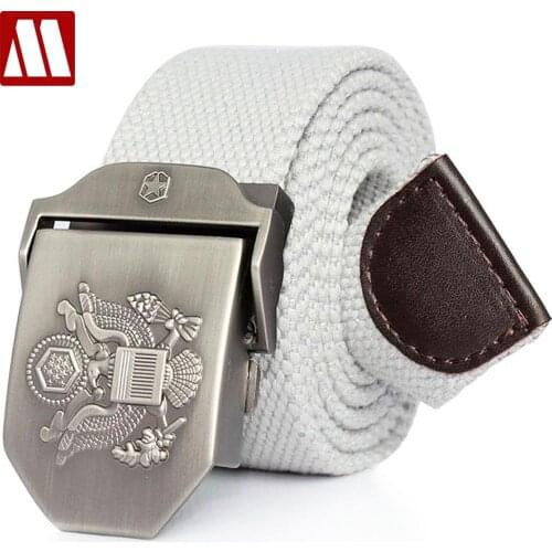 Hot sales Military Belt Mens Canvas Belt marine crops with Automatic Buckle Wholesales thicken Army tactical belts Male straps