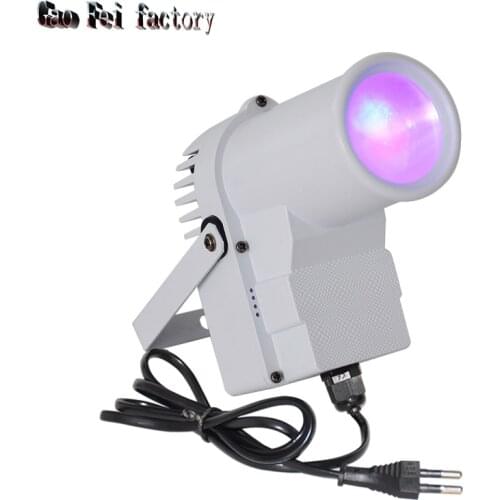 10W Led Rgbw 4In1 Led Pin Spot Beam Dmx Lights For Mirror Ball Disco Dj Party Event Live Show Dmx512 Master/Slave