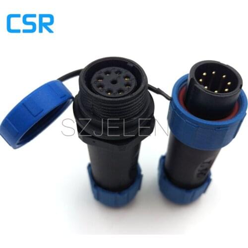 SY1710, 8 pin Waterproof Connector, wire to wire connector,Waterproof Connector 8 pin plug sockets, IP68