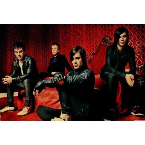 30 Seconds to Mars Poster Silk Fabric Print Poster Print Cloth Fabric Wall Poster Custom Satin Poster 40X60cm,50X75cm,60X90cm