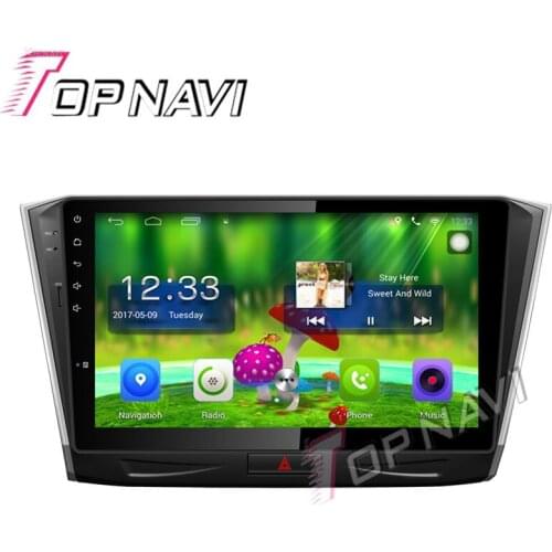 Topnavi 10.1'' Quad Core Android 6.0 Car GPS Navigation For VW 2015 Passat Radio Audio Multimedia Stereo Without DVD