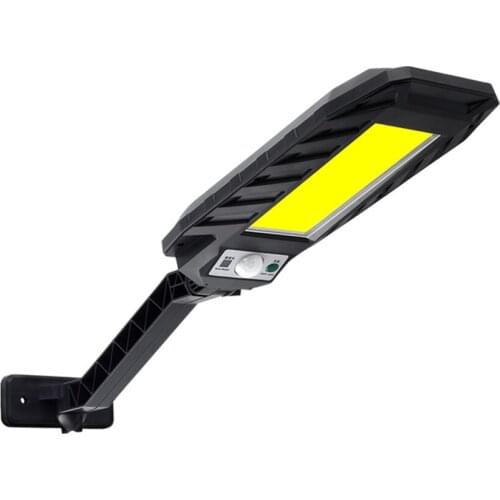 Solar Lights Outdoor, Adjustable 60LED 120COB 180COB Solar Flood Light, Wireless Security Motion Sensor Lights with Remote