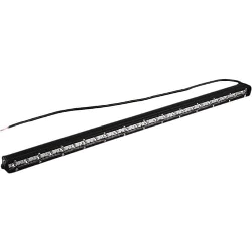 Universal Car 27 "inches Single Row 3 W 72 W Styling 24 LED Work Light Bar Moving Door Plate Pedal Steps Light Scuff