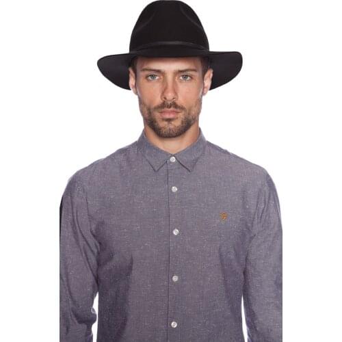 100% Pure Wool Vintage Men Women Fedora Hats black Floppy Jazz Bowknot Felt Sun hat laday Panama Wide Hat Brim Gangster Cap 10