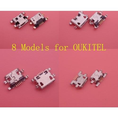 2PCS For OUKITEL K10000/K10000 Pro/Mix 2/U22/U15 Pro/U15S/K8/K6 Micro mini usb jack socket Dock Charging charger Port Connector