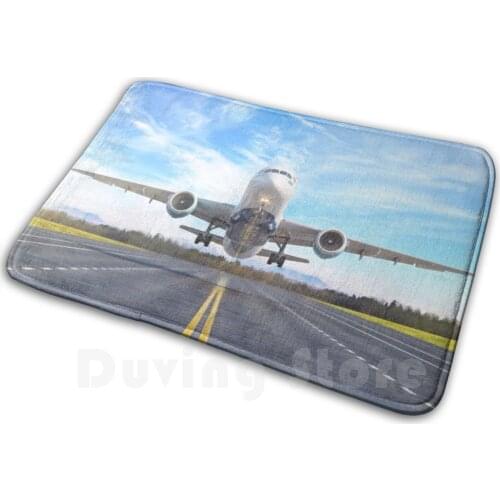 Bamboo Airways Boeing B787 Flight Airplane Soft Non-Slip Mat Rug 3113 Carpet Cushion Bamboo Airway Boeing B787 Flight