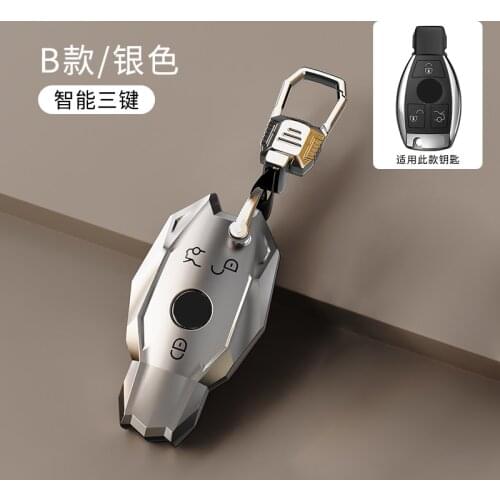 Soft Tpu Car Remote Key Shell Key Case Cover for Mercedes Benz C Class W205 E Class W212 A B S GLC GLA GLK Car Accessories