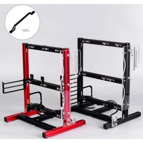 ATX/M-ATX/ ITX Open Chassis Vertical Overclocking Test Platform Chassis Rack + Handle