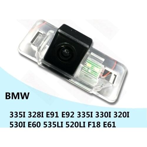 For BMW 335I 328I E91 E92 335I 330I 320I 530I E60 535LI 520LI F18 E61 Night Vision Car Reverse Backup Parking Rear View Camera