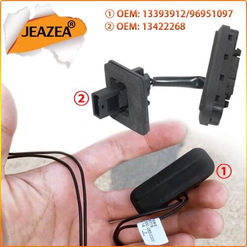 JEAZEA 13422268 Black Tailgate Boot Opening Trunk Lock Release Switch Button For Vauxhall Insignia 2009 - Onwards Hatch Saloon