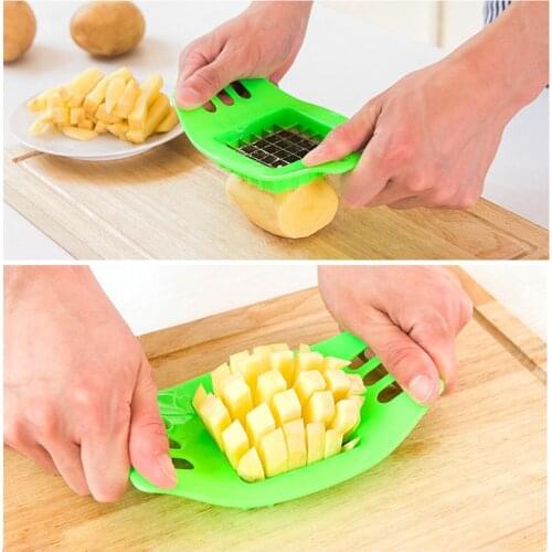 New Hot Kitchen Gadgets NEW Vegetable Potato Slicer Cutter Chopper Chips Making Tool Potato Cutting Tool keuken accessoires
