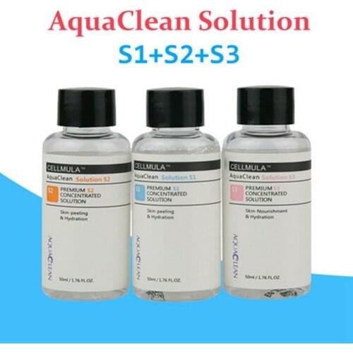 New Aqua Clean Solution Aqua Peeling Solution 50ml Aqua Facial Serum Hydra Facial Serum For Hydro Dermabrasion Skin Care Machine