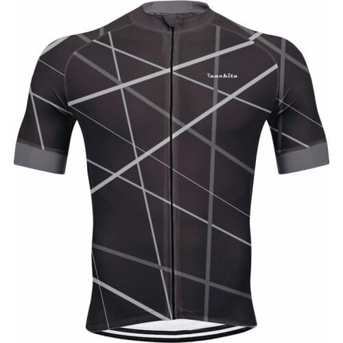 RUNCHITA Pro Team Cycling Jersey Short Sleeve Mtb Bicycle Bike Cycling Clothing Men Maillot Ciclismo Hombre Maillot Tops