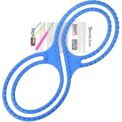 DIY Plastic Scarf Knitting Machine 8-Shaped Sock Knitting Machine Large Hand Loom Board Tool