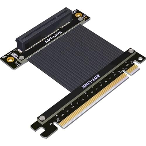 PCIE 4.0 X16 to X8 Extension Cable Adapter Expansion Support USB Card Capture Card Wireless Wired Network Card Converter PCIE4.0