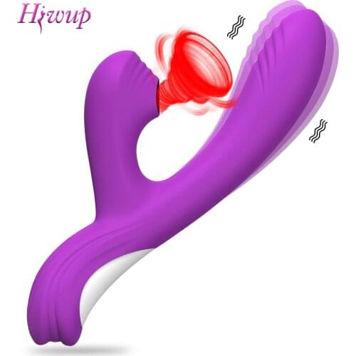 G Spot Sucking Vibrators for Women Clitoris Powerful 10 Speed Vibrating Female Clit Stimulator Dildo Sex Toys for Adults Couples