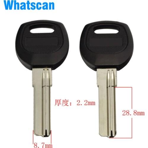 B059 Gabriel left long plastic 29 blank key FOR BAODEAN