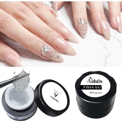 1 Pcs Nail Extension Repair Fiber Fiberglass Gel Nail Phototherapy Extension Glue Nails Care Tool Liquid Shop Dedicated 5/15ml