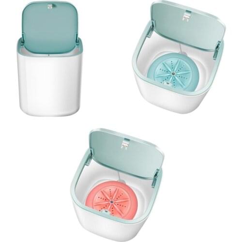 3x Portable Washing Machine for Makeup Brush Pants Travel Camping