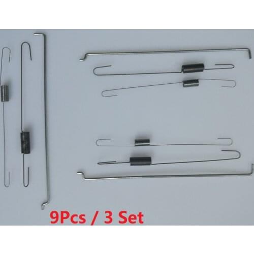 9pcs/3set Metal Throttle Return Spring Governor Link Rod Set 16555-ZE1-000 16561-ZE1-020 Fit for Honda GX140 GX160 GX200