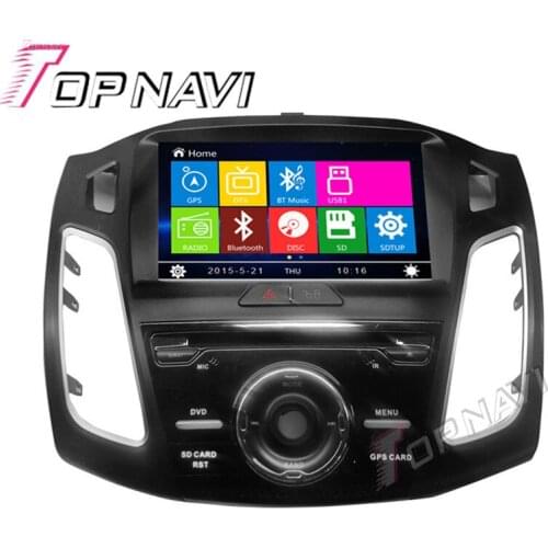 Topnavi 9" Car DVD GPS For Ford Focus 2012- Car Radio Multimedia Audio Stereo In Dash,Wince System