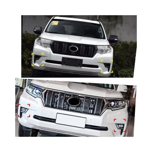Car Front Fog Light Lamp Cover 1set For Toyota Prado Fj150 2018