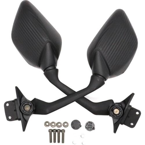 Motorcycle Mirrors Side Mirror for Yamaha TMAX 530 2015-2018,Rearview Mirror,View Side Mirror,Carbon Fiber