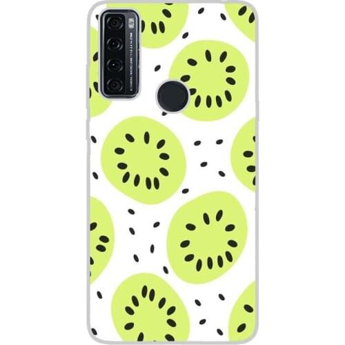 Compatible with TCL-20-SE-4G silicone gel tpu case cover case custom drawing design anti-shock fruits 005 case
