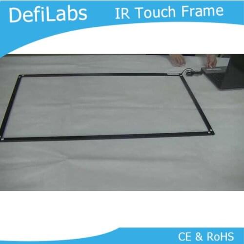 DefiLabs 2 points 60" Infrared multi touch screen panel kits with competitive price