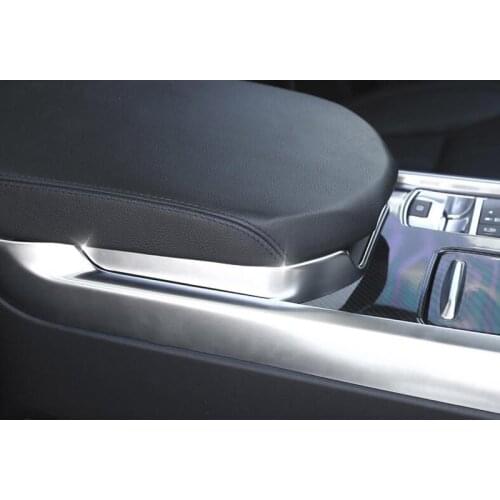 For Landrover Range Rover Sport RR Sport 2014-2017 Car-styling ABS Chrome Armrest Box Trim Accessories