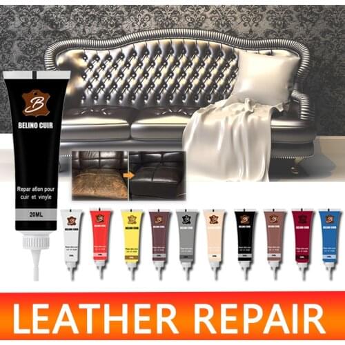 Various Colors Cracks Leather Repair Cream Multifunction Leather Repair Cream Scratches And Advanced Gel Car Seat Repair Tool