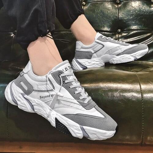 Men Shoes Sports Board Running Shoes Travel Trend Cushion Shoes Mens Breathable Casual Sneakers Men Joker simple Fashion