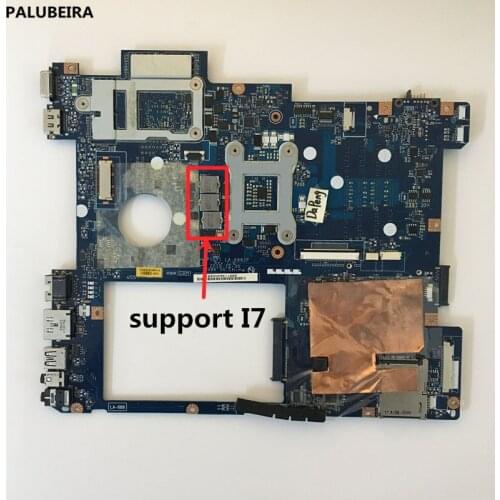 PALUBEIRA Y570 Motherboard LA-6882P For Lenovo Y570 laptop Motherboard PIQY1 LA-6882P graphics card Mainboard support I7