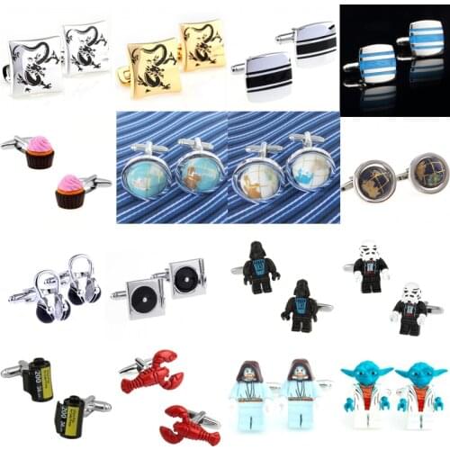 Fashion Mens Designer Cufflink Cuff Link 1 Pair Big Promotion