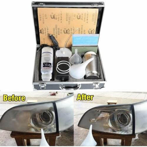 800ML Headlight Restoration Polishing Kit Polish Headlights Liquid Car Headlights Restorer Means For Polishing The Headlights