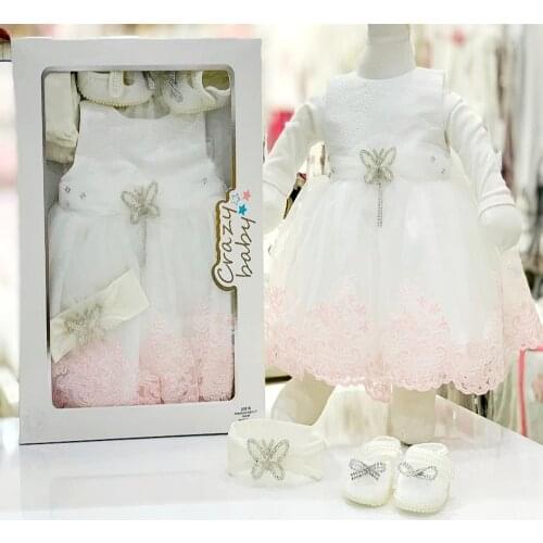 Baby Clothes Newborn Girl Dress Gown 100% cotton tulle guipure , clothing, garment, dress, wear, apparel