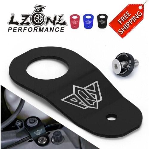 PQY Aluminum Radiator Stay Bracket For Honda civic EK / AP / DC 96-00 Red Blue Black Car Accessories JR-RS61