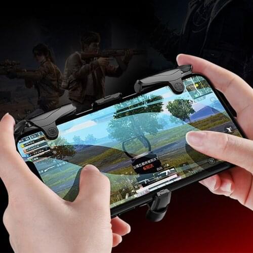 PUBG Mobile Controller Auto High Frequency Click Gaming Triggers for Cellphones