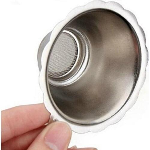 1pcs Hot Sell Double-layer Fine Mesh Tea Strainer Stainless Steel Teapot Filter Sieve Mesh Tea Infuser Teaware Tea Accessories