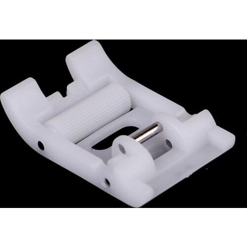 1Pcs Roller Leather Non-slip Sewing Presser Foot For Home Multifunction Sewing Machine New Select Sewing Machine Parts